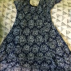 Floral summer bread, quarter length sleeves